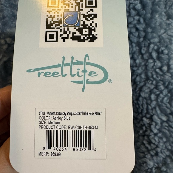 NWT Reel Life Chauncey Sherpa Jacket - Picture 7 of 11